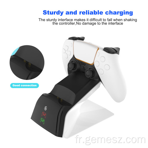 Station de charge pour PS5 avec adaptateur secteur